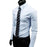 Men's Solid Color Long Sleeve Business Casual Button Up Shirt