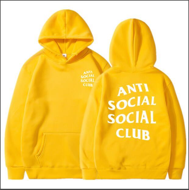 Men's "ANTI-SOCIAL CLUB" Hoodie