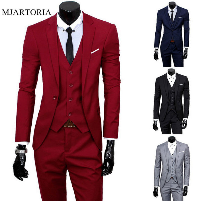 Exquisite Slim Fit Groomsmen Blazer