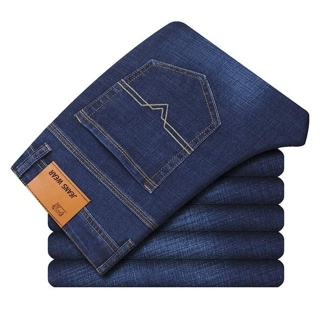 Men's Denim Wash Casual Jeans