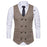 Casual Slim Fit Groomsmen Three-Piece Blazer Suit
