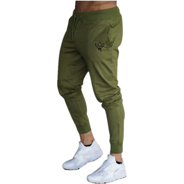 New Brand Print logo Gyms Men Joggers Casual Men Sweatpants Joggers Pantalon Homme Trousers Sporting Clothing Bodybuilding Pants