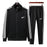 Spring And Autumn Sports Clothing MEN'S Suit Casual Athletic Clothing Winter Hoodie Coat Trousers Two Three-piece Set Running Co