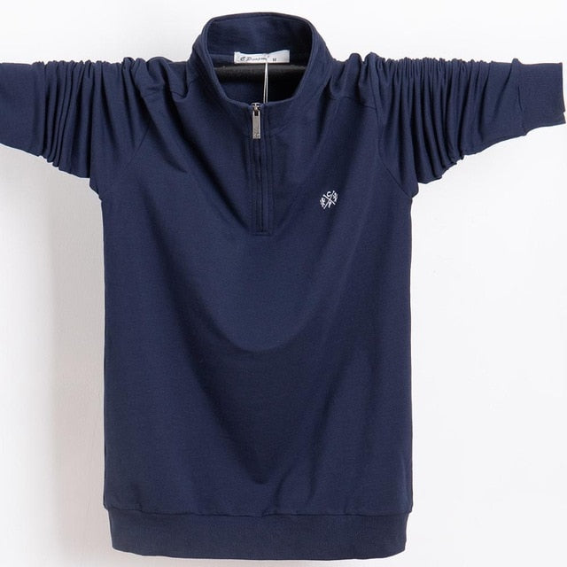 Men's Business Casual Long Sleeve Turn-Down Collar Shirt