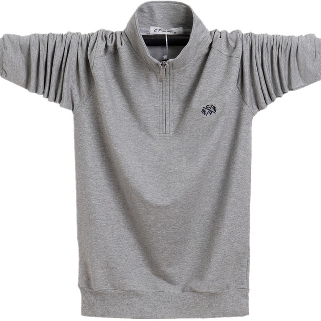 Men's Business Casual Long Sleeve Turn-Down Collar Shirt