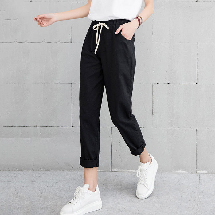 Casual Spring Big Size Long Trousers