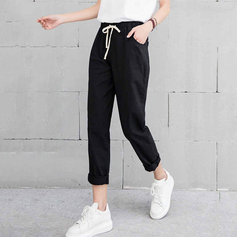 Casual Spring Big Size Long Trousers