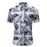 Men's Summer Palm Tree Print Beach Hawaiian Shirt