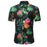 Men's Summer Palm Tree Print Beach Hawaiian Shirt