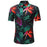 Men's Summer Palm Tree Print Beach Hawaiian Shirt