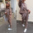 Tracksuit Long Sleeve Thicken Hooded Sweatshirts 2 Piece Set Casual Sport Suit Women Tracksuit Set
