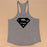 New Arrivals Bodybuilding stringer tank top Superman Gyms sleeveless shirt men Fitness Vest Singlet sportswear workout tanktop