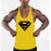 New Arrivals Bodybuilding stringer tank top Superman Gyms sleeveless shirt men Fitness Vest Singlet sportswear workout tanktop