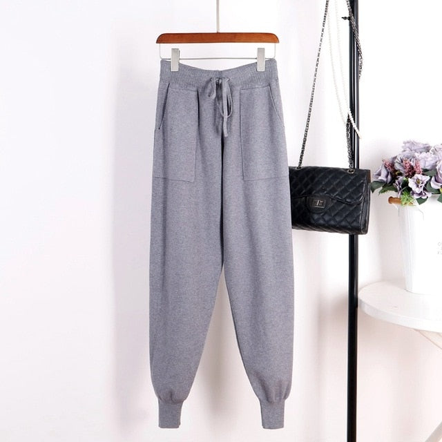 Women Casual Harem Pants Loose Trousers