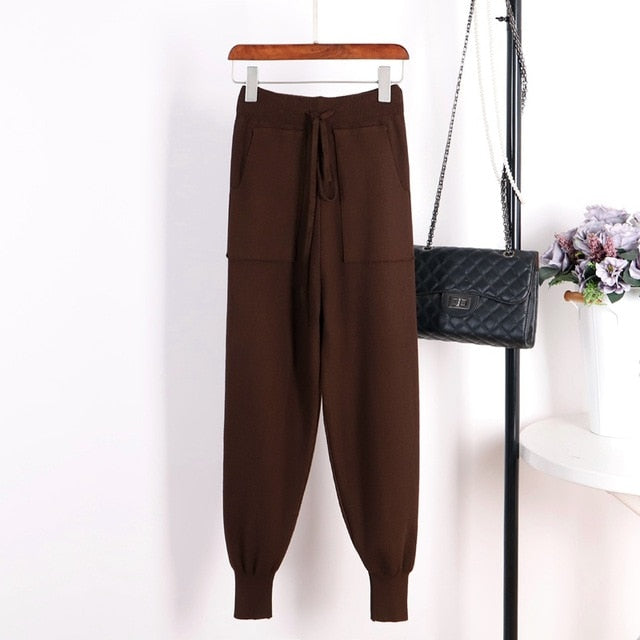 Women Casual Harem Pants Loose Trousers