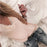 Casual Solid Lace V-neck Chiffon Blouse