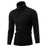 SHUJIN Spring Warm Turtleneck Sweater Men Fashion Solid Knitted Mens Sweaters 2018 Casual Male Double Collar Slim  Pullover