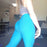 Fitness Polyester Ankle-Length Legging
