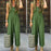 New Green Simple Jumpsuit