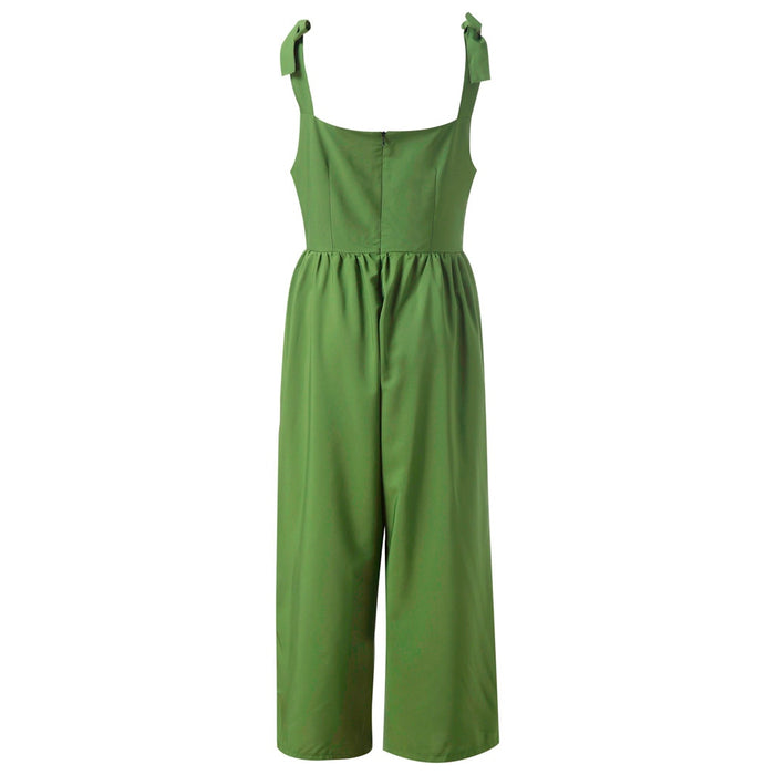New Green Simple Jumpsuit