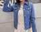 Candy Color Casual Short Denim Jacket