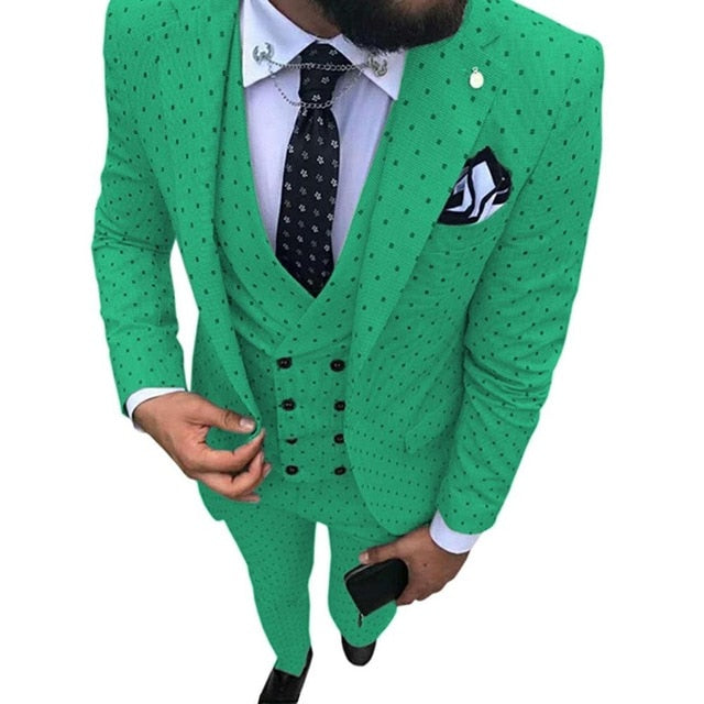 Groomsmen Wedding Party Blazer Suit