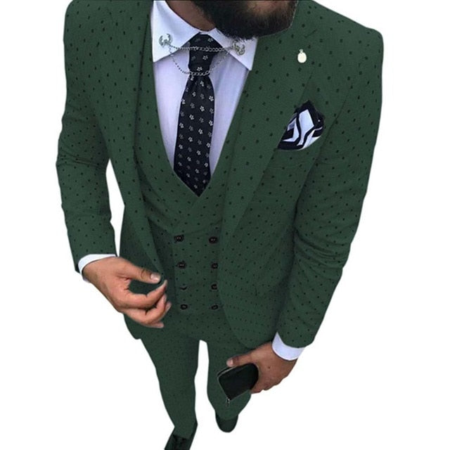 Groomsmen Wedding Party Blazer Suit