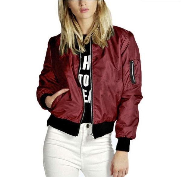 Fashion Windbreaker Women Jacket